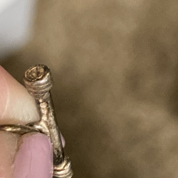 Vintage 925 Glass bead necklace and bracelet set - Picture 9 of 10